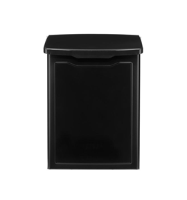 Black Lift Top Mailbox