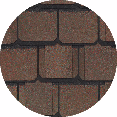 a sample of Certainteed Grand Manor in the color Chestnut